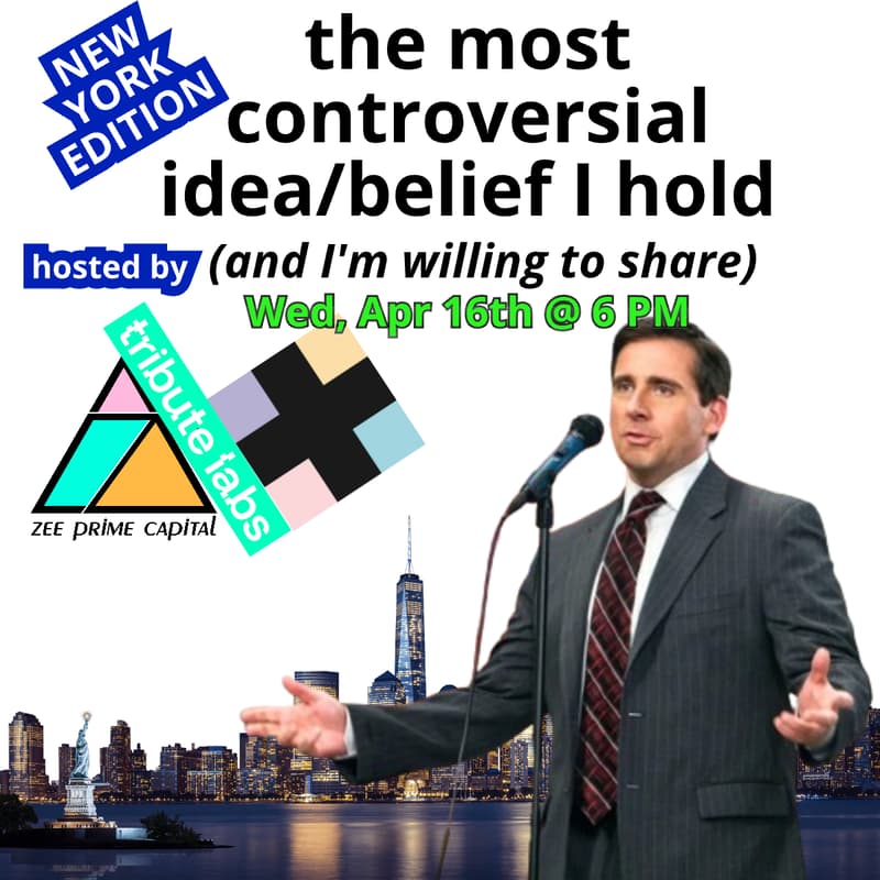 Cover Image for The Most Controversial Idea/Belief I Hold (And I'm Willing To Share)