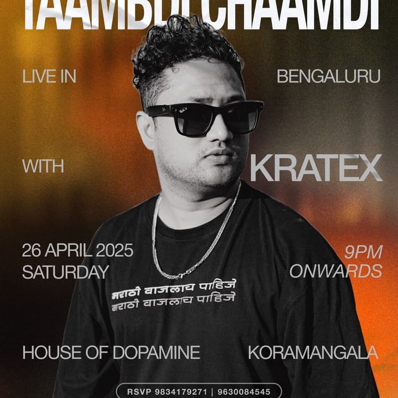 Cover Image for Kratex Live in Bengaluru