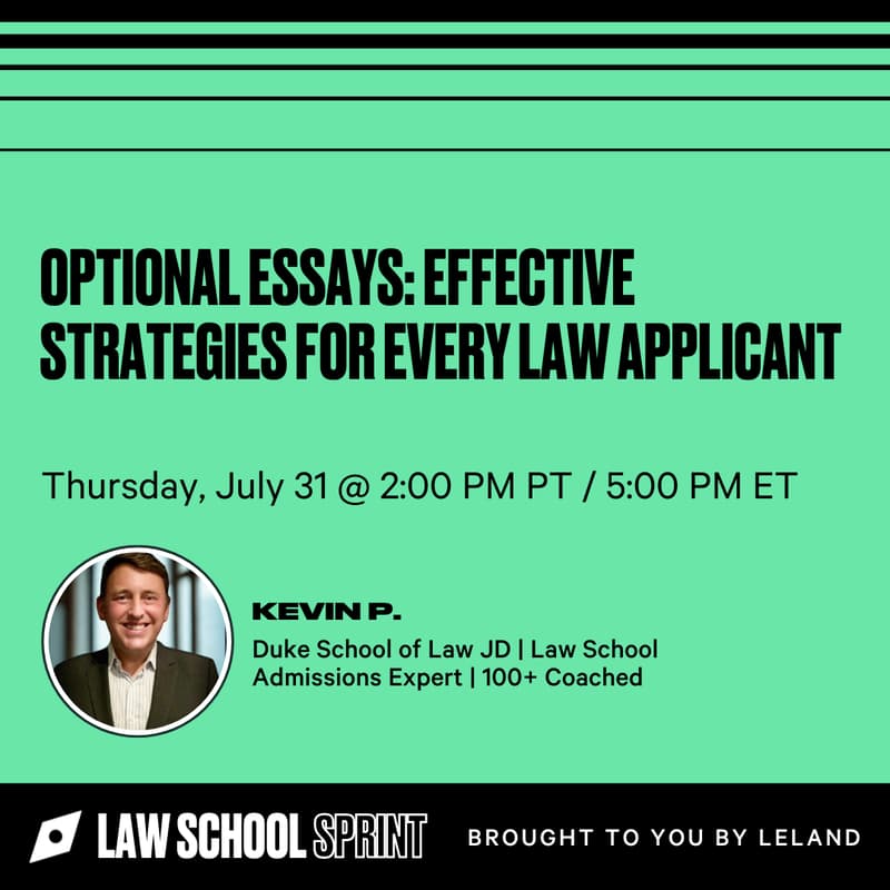 Cover Image for Optional Essays: Effective Strategies for Every Law Applicant