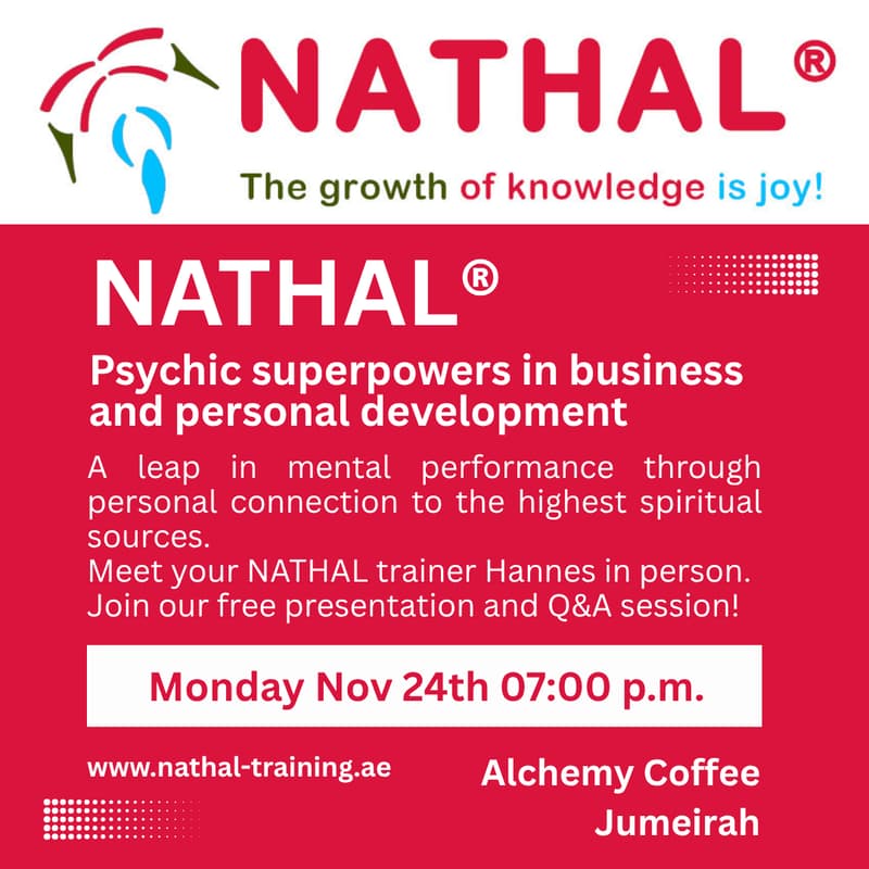 Cover Image for NATHAL - Psychic Superpowers for Real Life