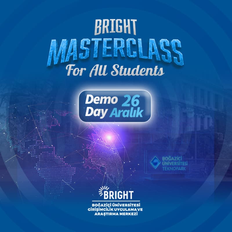 BRIGHT MasterClass for All Students Programı Demo Day için kapak görseli