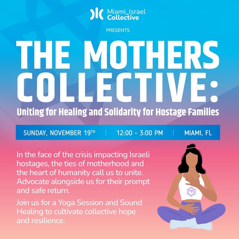 Cover Image for The Mothers Collective: Uniting for Healing and Solidarity for Hostage Families
