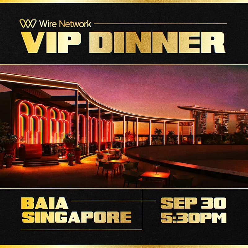 Cover Image for Wire Network VIP Dinner - Singapore