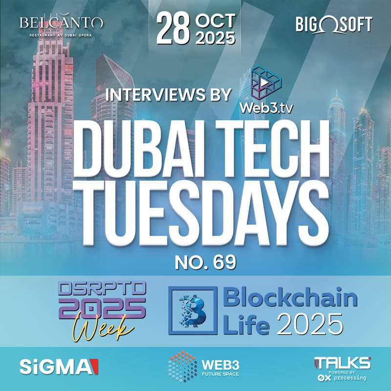 Cover Image for Dubai Tech Tuesdays No. 69 - Blockchain Life 2025 Special