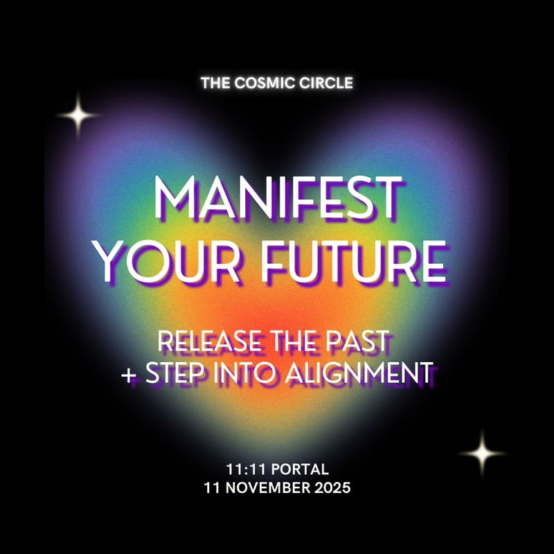 Cover Image for Manifest Your Future, Release the Past + Step into Alignment | Workshop [VIRTUAL]