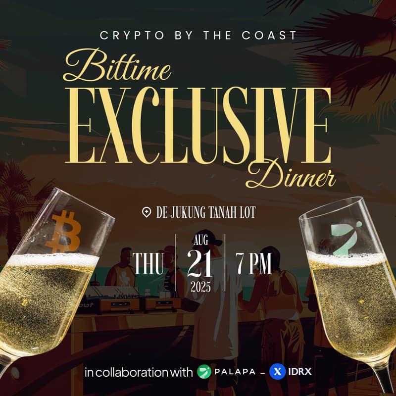 Cover Image for Crypto by the Coast: Bittime Exclusive Dinner