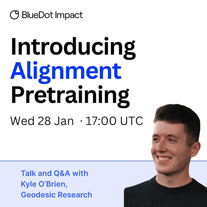 Cover Image for How Training Data Shapes AI Values - Alignment Pretraining