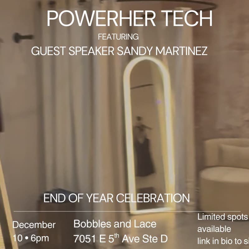 Cover Image for PowerHER Tech End Of Year Celebration