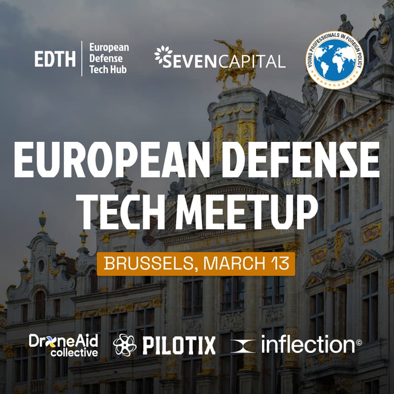 Cover Image for European Defense Tech Meetup – Brussels