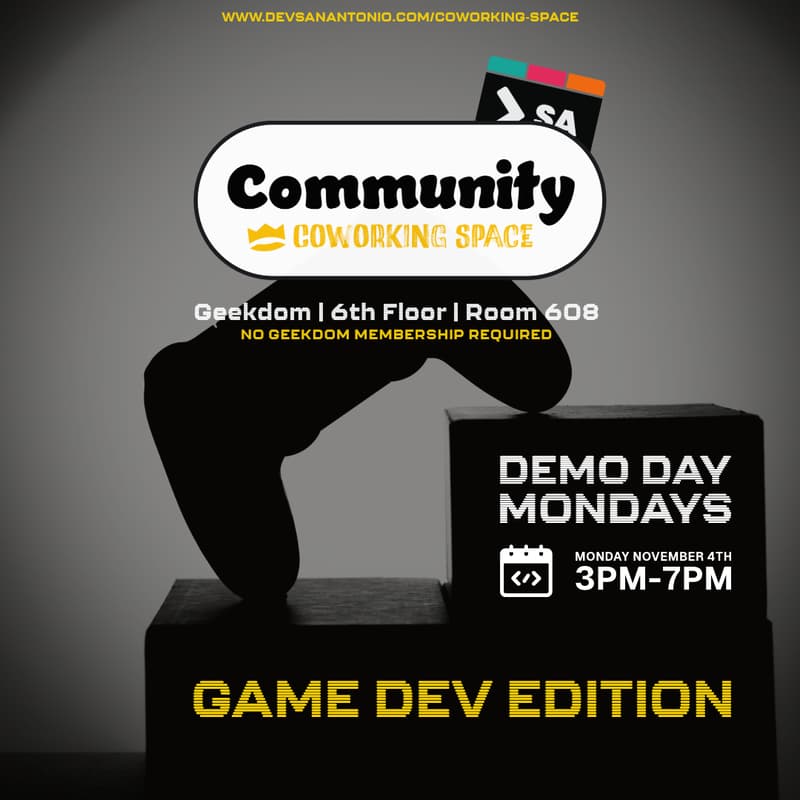 Cover Image for GAME-DEV DEMO DAY