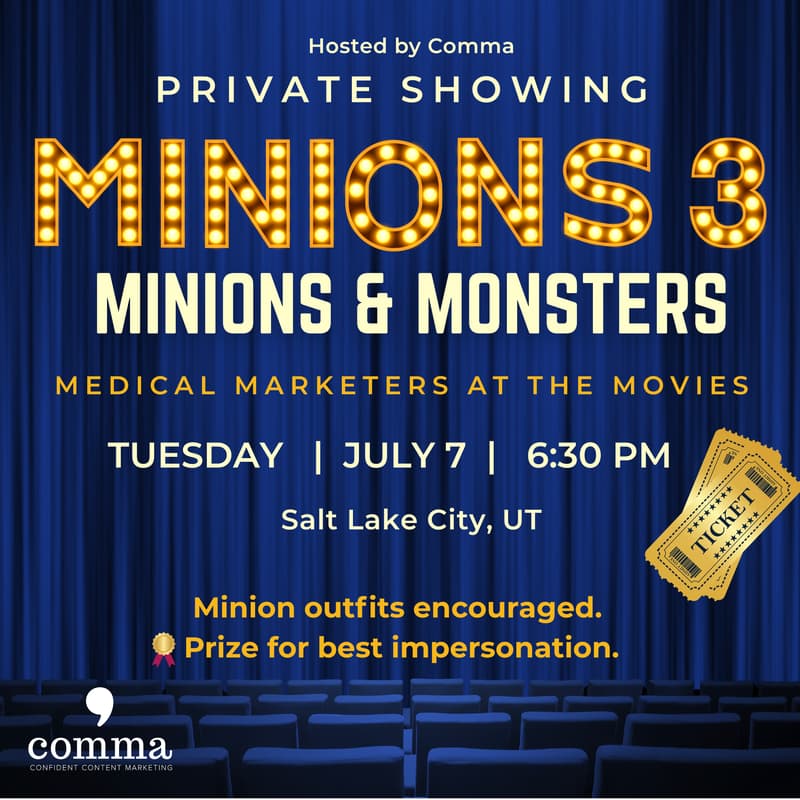 Cover Image for Medical Marketers at the Movies: Minions & Monsters