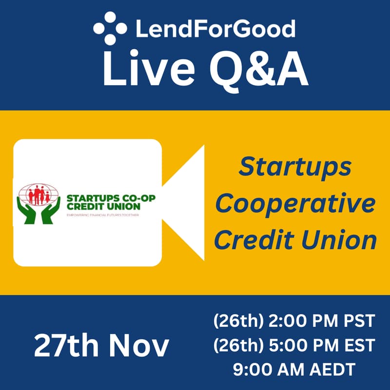 Cover Image for Startups Cooperative Credit Union Live Q&A