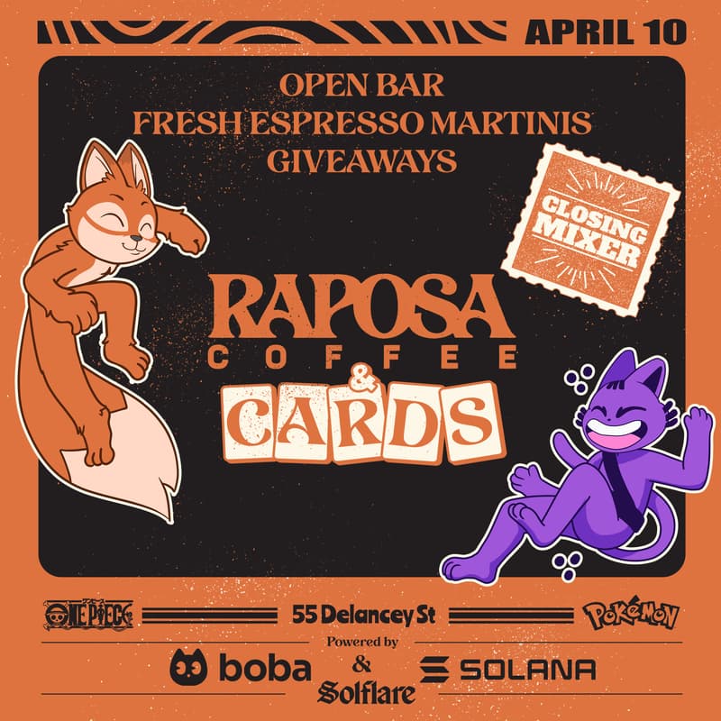 Cover Image for Raposa Coffee & Cards: Closing Mixer