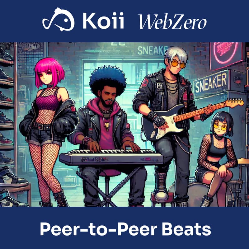 Cover Image for Peer-to-Peer Beats: P2P App Workshop with Koii