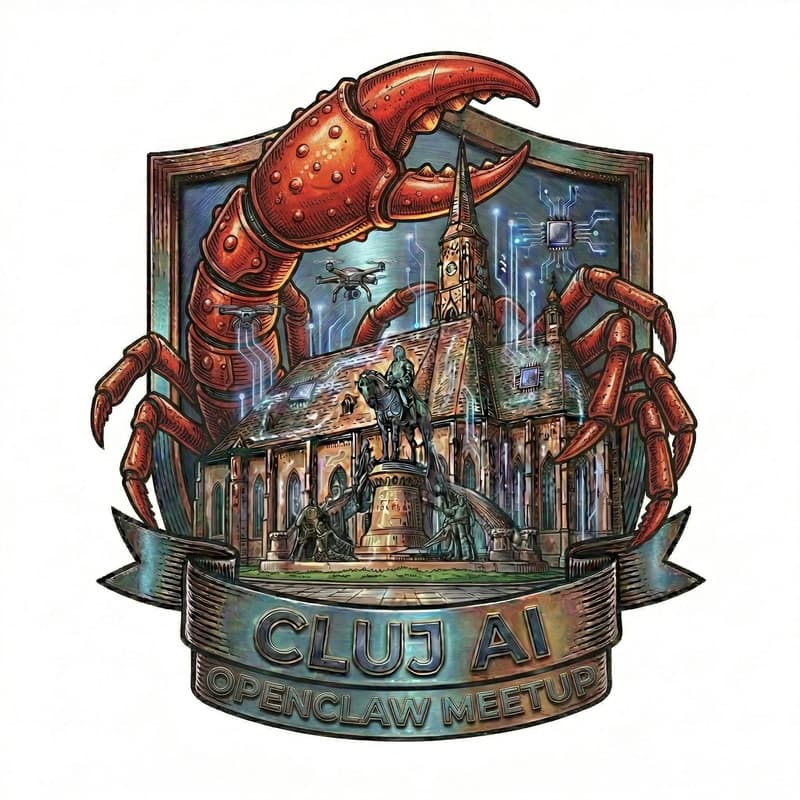 Cover Image for OpenClaw 🦞 & Agents Meetup (Cluj AI Community #2)