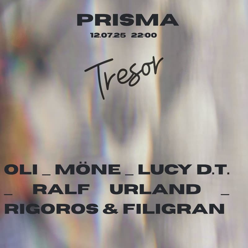 Cover Image for PRISMA @ Tresor#12