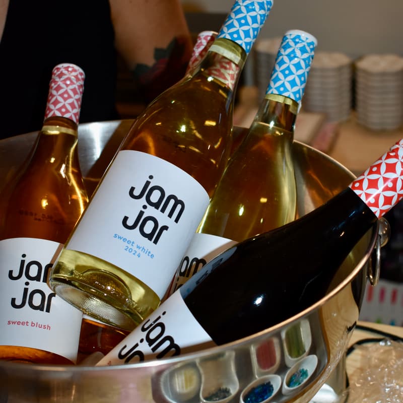 Cover Image for Wine Tasting & Bottle Painting By Jam Jar Wines