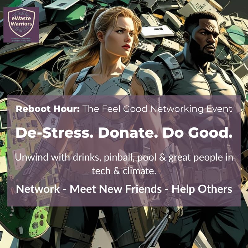 Cover Image for Reboot Hour: De-Stress, Connect & Donate Tech | Jan 27 at Carpool Ballston