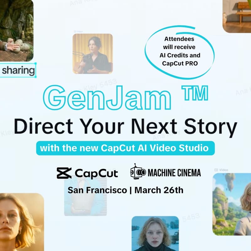 Cover Image for CapCut AI Creator GenJam [Invite-only!]