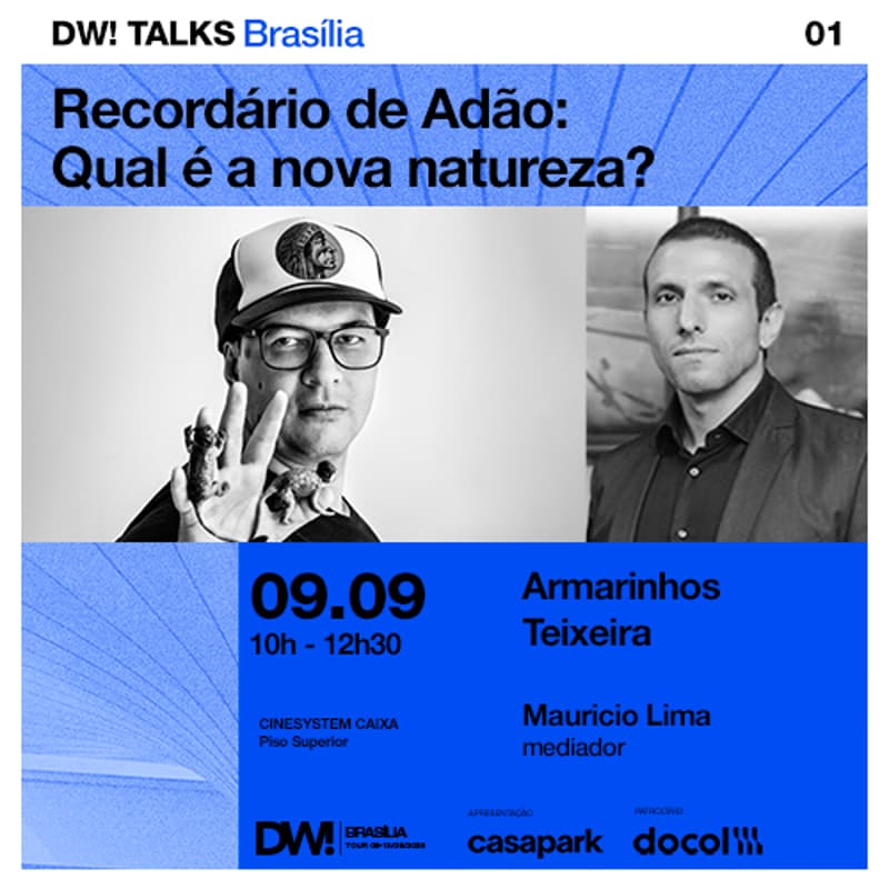 Cover Image for DW! TALKS BSB 01 - 09/09 - Recordário de Adão: Qual é a nova natureza?