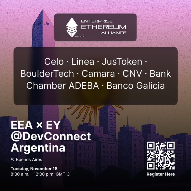 Cover Image for Enterprise Ethereum Alliance × EY @ Devconnect Argentina