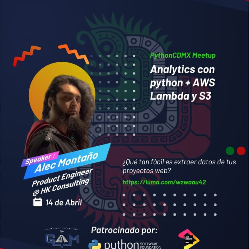 Cover Image for Meetup Abril 2026 | PythonCDMX