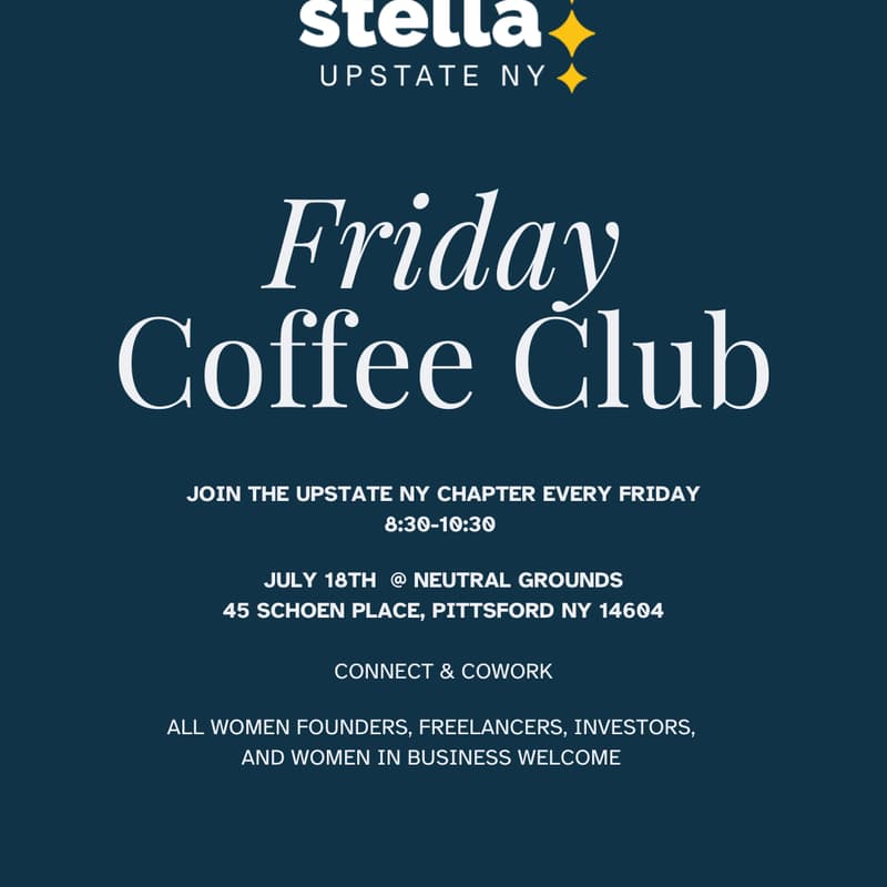 Cover Image for ROC: Friday Coffee Club with Stella