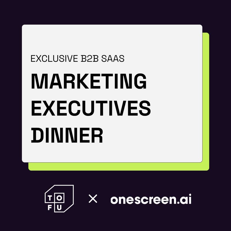 Cover Image for Exclusive B2B Marketing Managers Dinner in SF