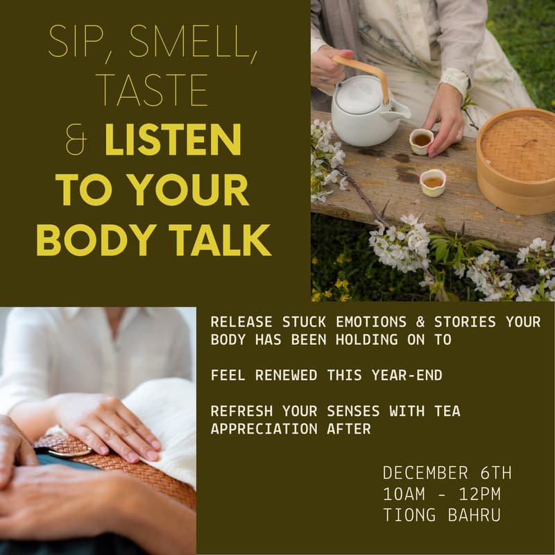 Cover Image for Exploring Your 5 Senses Through BodyTalk & Tea