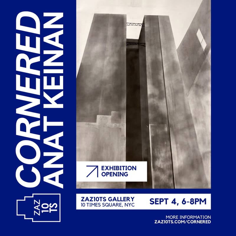 Cover Image for "Cornered" by Anat Keinan Opening Reception