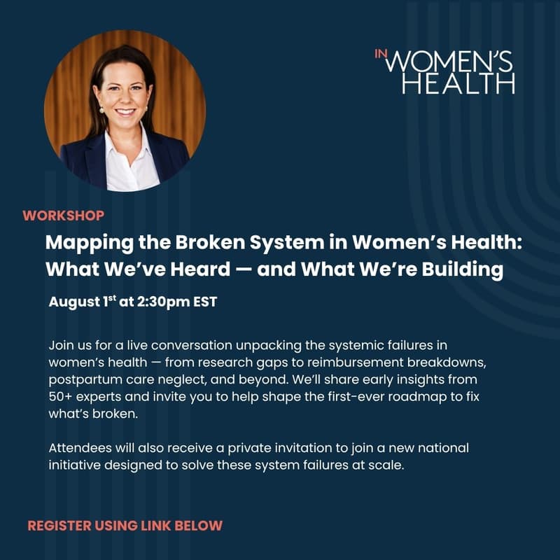 Cover Image for Mapping the Broken System in Women’s Health: What We’ve Heard — and What We’re Building