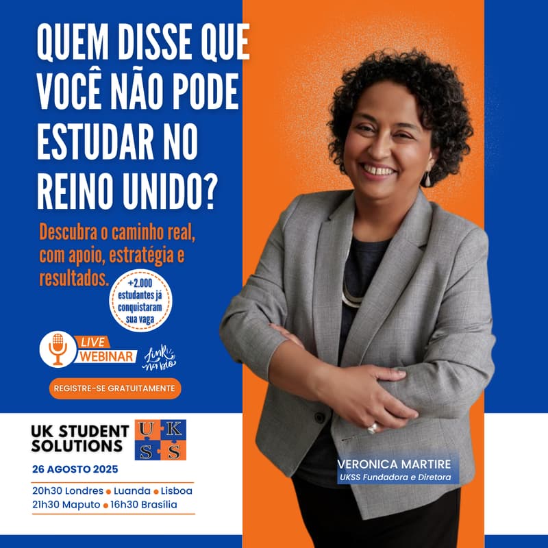 Imagem de capa para Quem disse que você não pode estudar no Reino Unido?