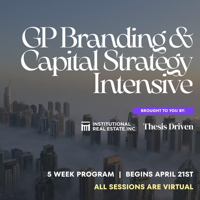 Cover Image for GP Branding & Capital Strategy Intensive