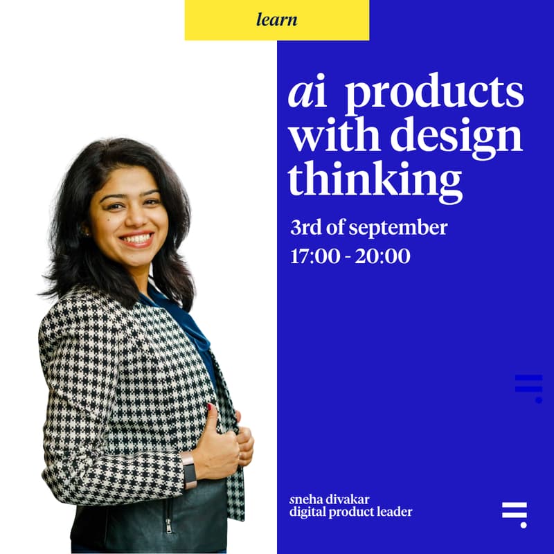 Cover Image for AI Products with Design Thinking