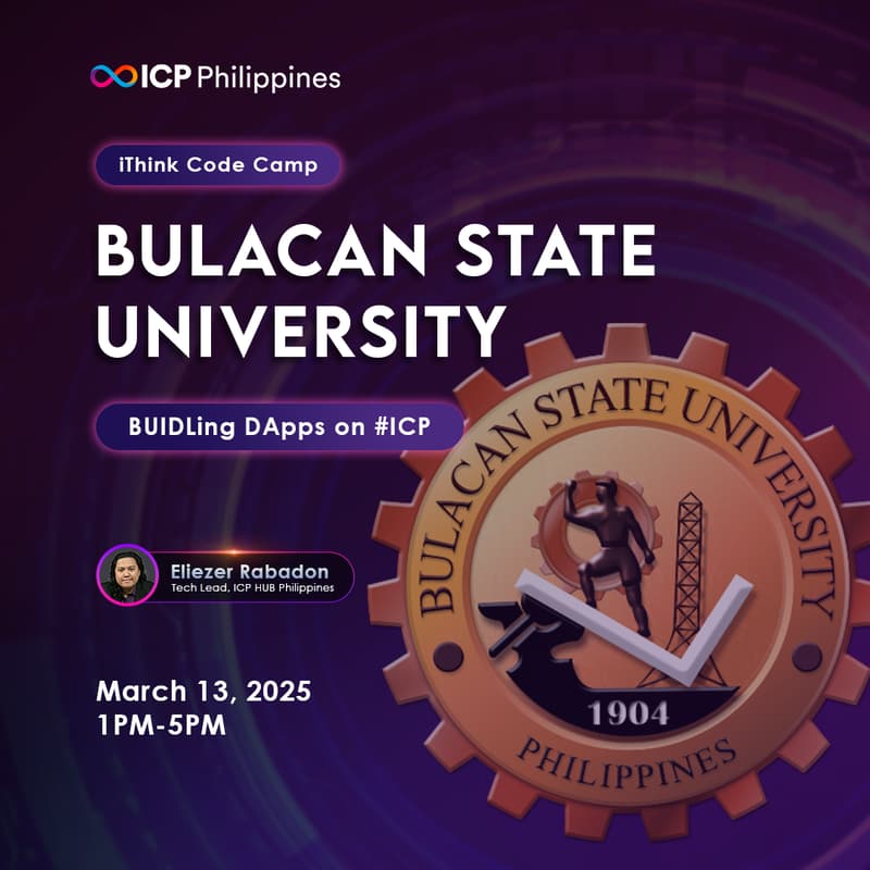Cover Image for iThink Code Camp: Bulacan State University - Bustos Campus