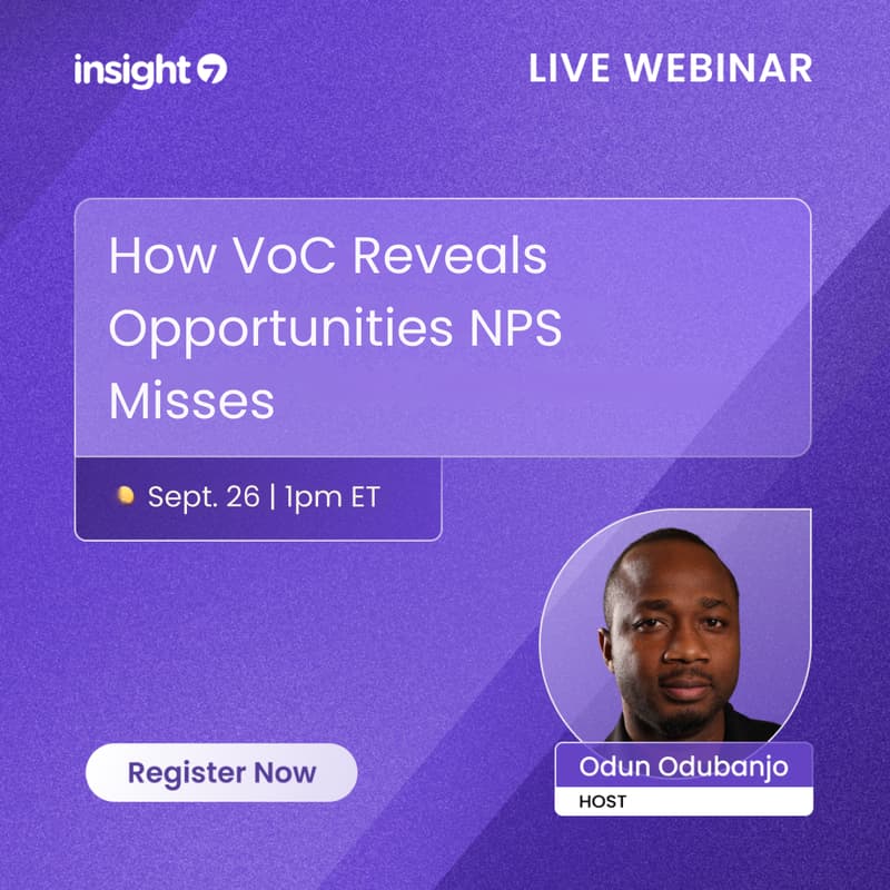 Cover Image for How VoC Reveals Opportunities NPS Misses