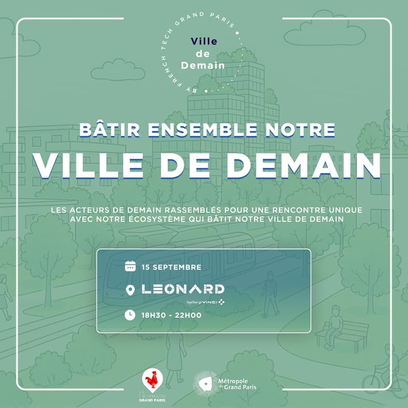 Cover Image for Soirée de rentrée - Ville de Demain 🍸