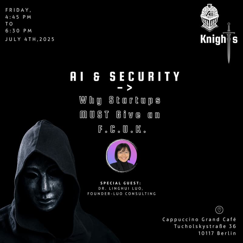Cover Image for AI & Security-> Why Startups MUST Give an F.C.U.K.