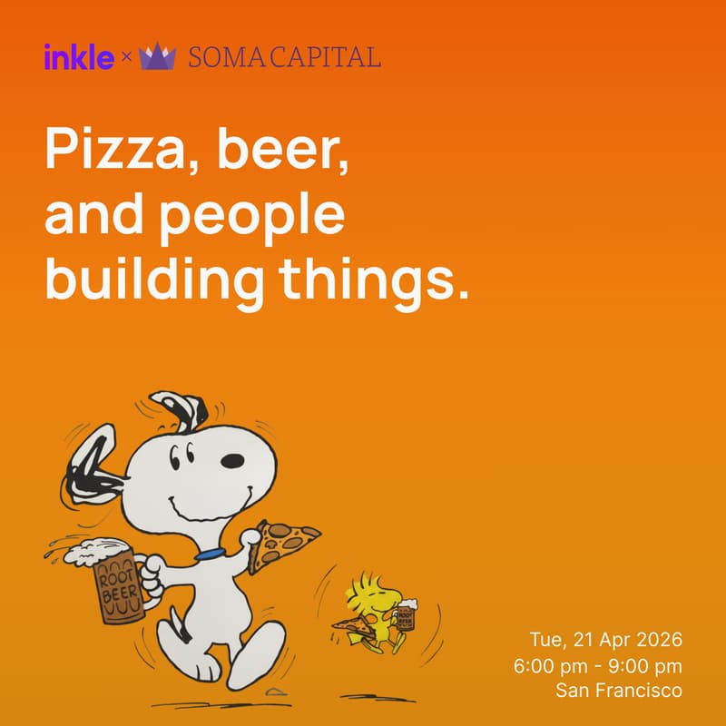Cover Image for Pizza, beer, and people building things — Inkle × Soma