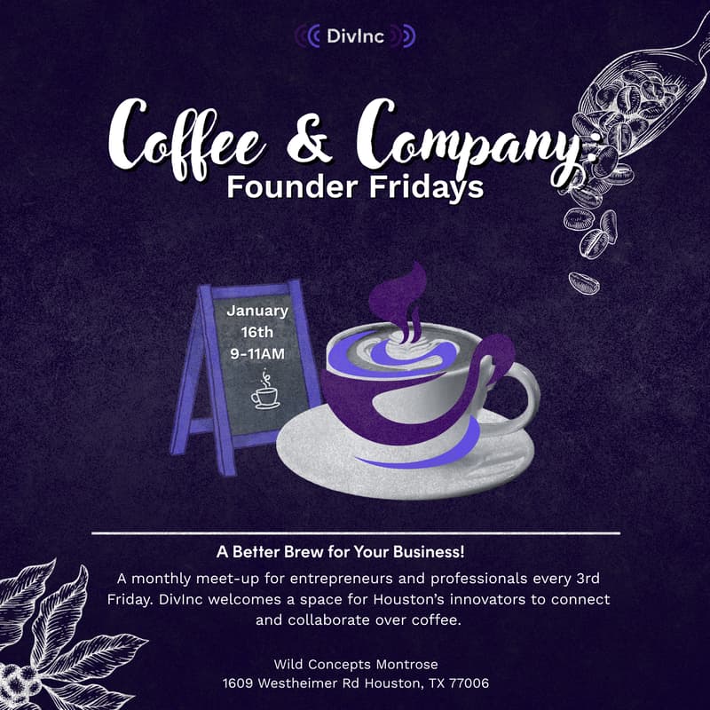 Cover Image for Coffee & Company: Founder Fridays