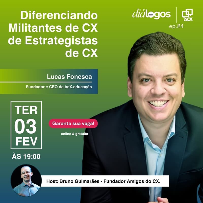 Cover Image for Diálogos | ACX Ep. #4 - Diferenciando Militantes de CX de Estrategistas de CX