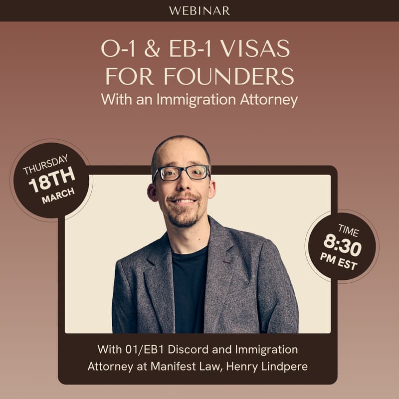 Cover Image for O-1 & EB-1 Visas for AI Founders