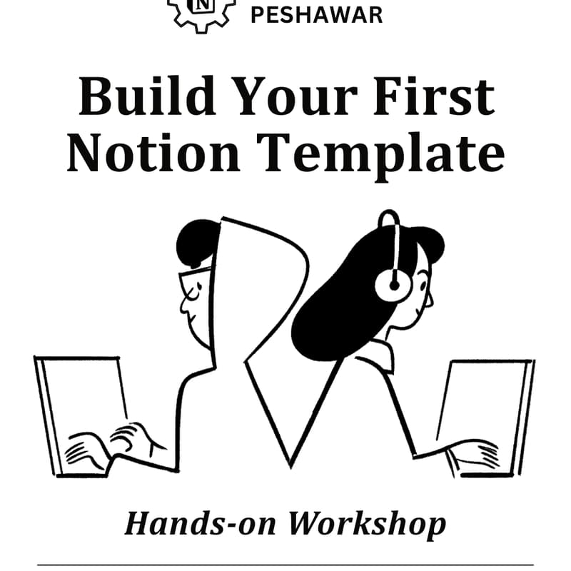 Cover Image for Build Your First Notion Template: Hands-on Workshop