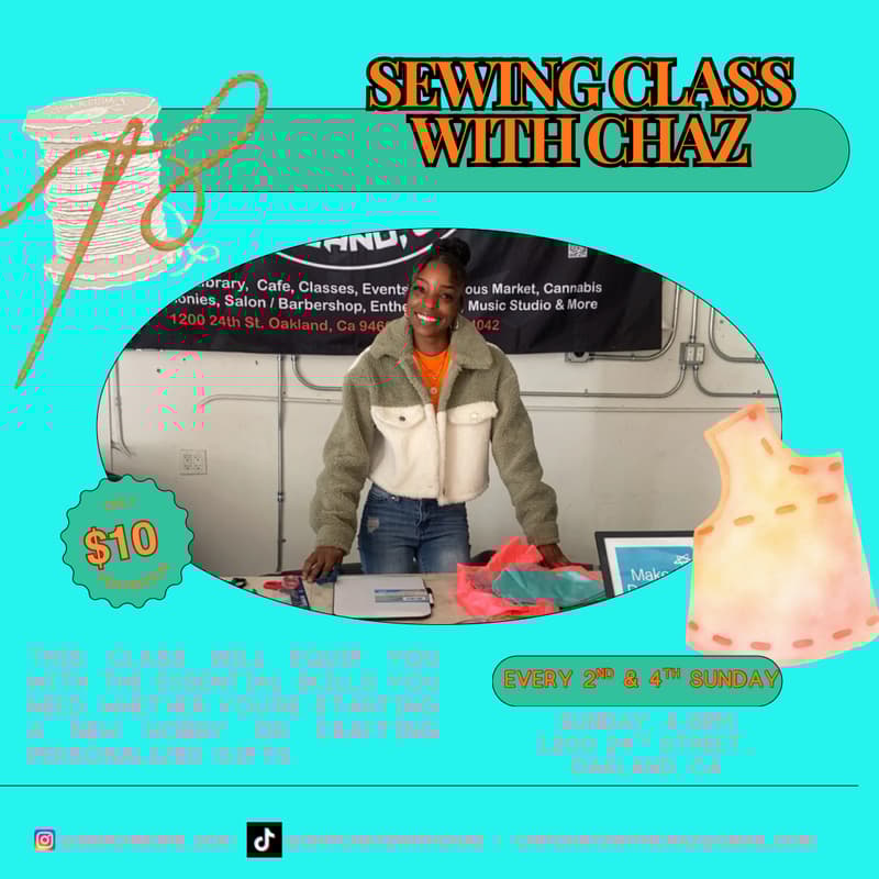Cover Image for Sewing Class With Chaz