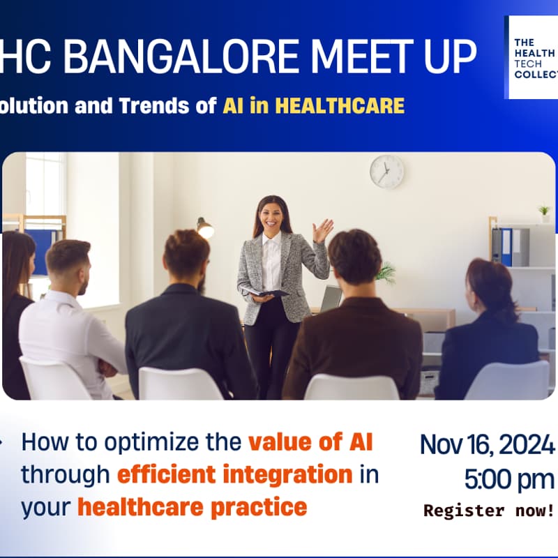 Cover Image for THC Meet up: How to optimize the value of AI through efficient integration in your healthcare practice