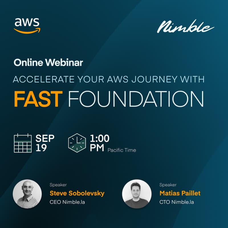 Cover Image for Nimble's Fast Foundation for AWS