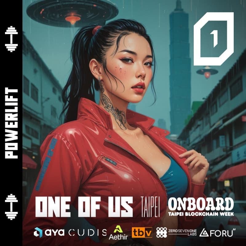 Cover Image for ONE OF US Lift // Aya, Cudis, Aethir, TBV, 071 Labs & ForUai