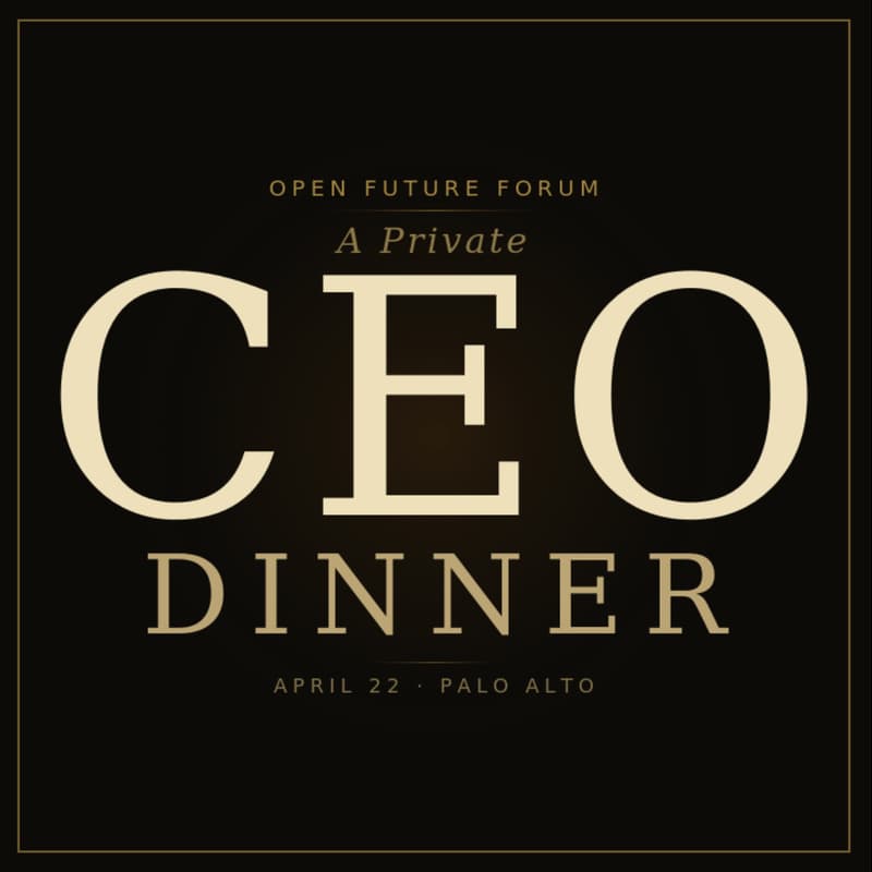Cover Image for CEO PRIVATE DINNER