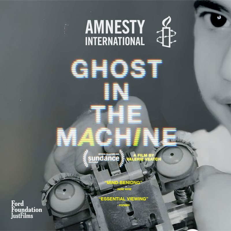 Cover Image for Amnesty International presents Ghost in the Machine @ Bertha DocHouse