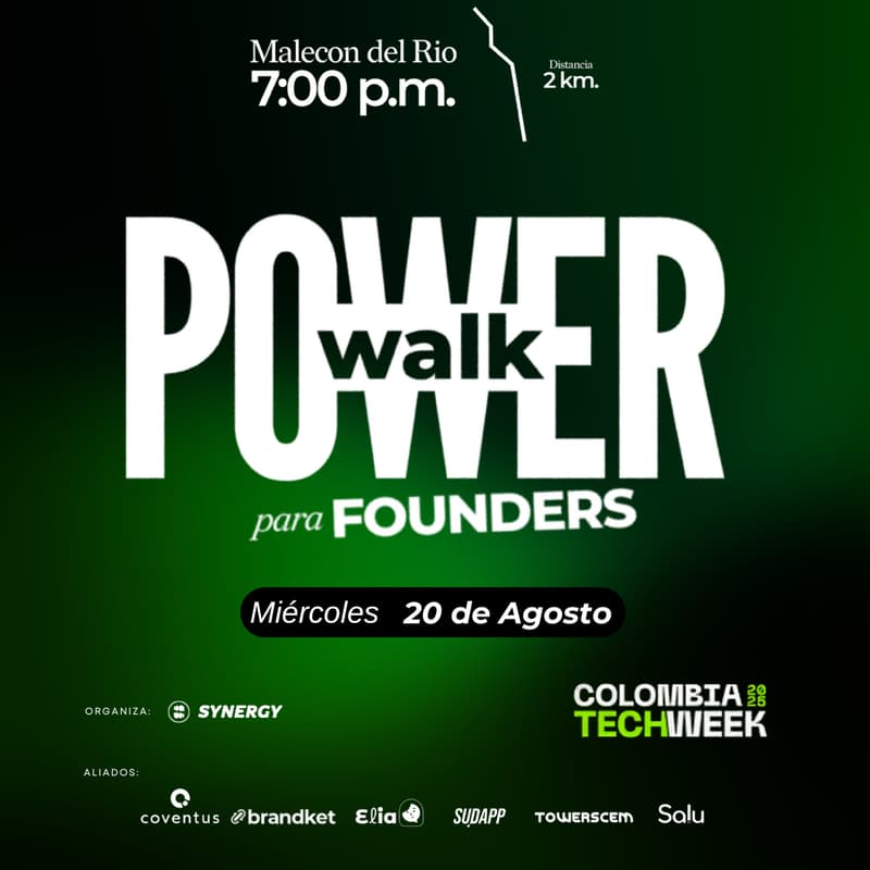 Cover Image for Power Walk para Tech Founders by Synergy